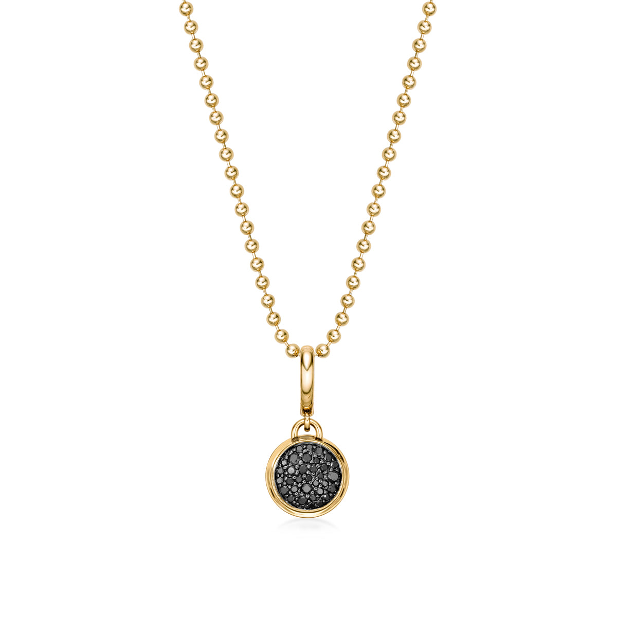 Black Diamond Caviar Tin Charm by Chantel Shafie